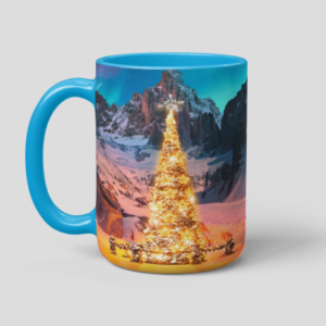 Christmas's Golden Tree Mug